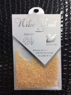 Жемчуг-половинки кремовый